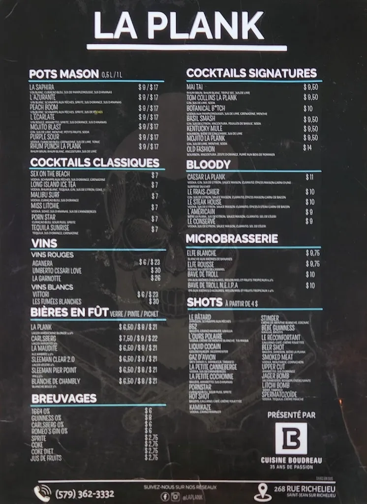 Menu_La plank_Saint-Jean-sur-Richelieu_image_old_1