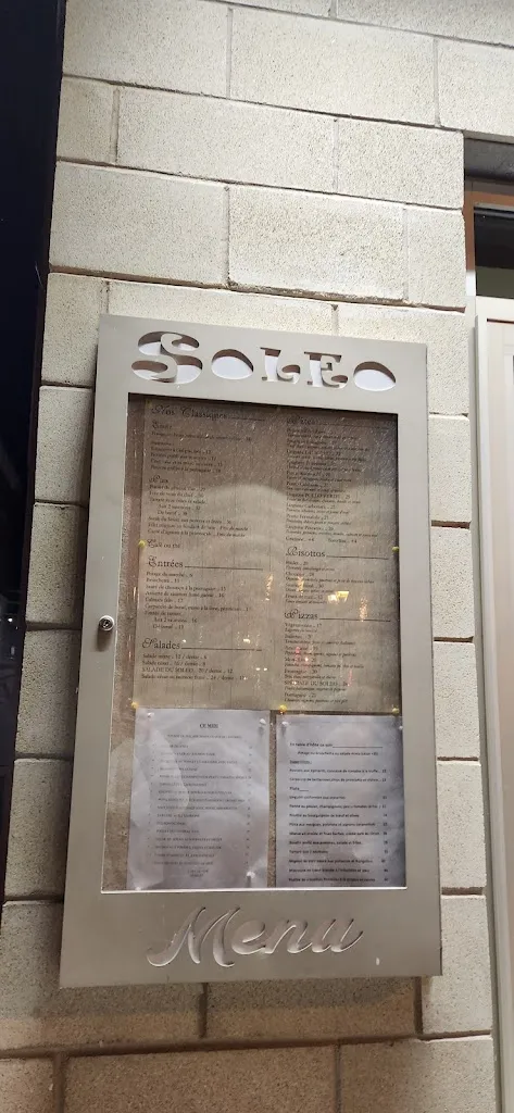 Menu_Le Soleo_Saint-Jérôme_image_old_3