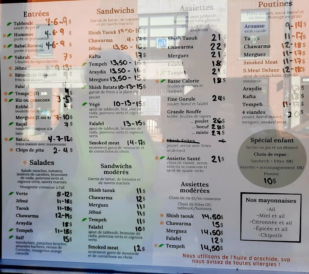 Menu_Restaurant Arousse St-Jérome_Saint-Jérôme_image_old_1