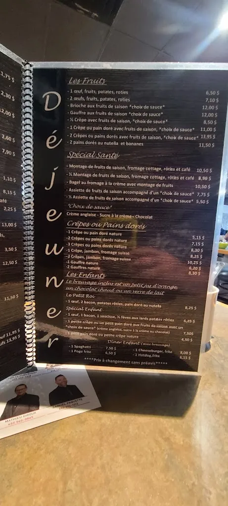 Menu_Special Restaurant_Saint-Jérôme_image_old_2