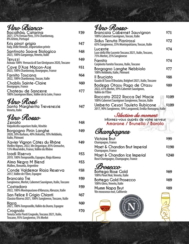 Menu_Restaurant Vogà_Saint-Jérôme_image_old_1