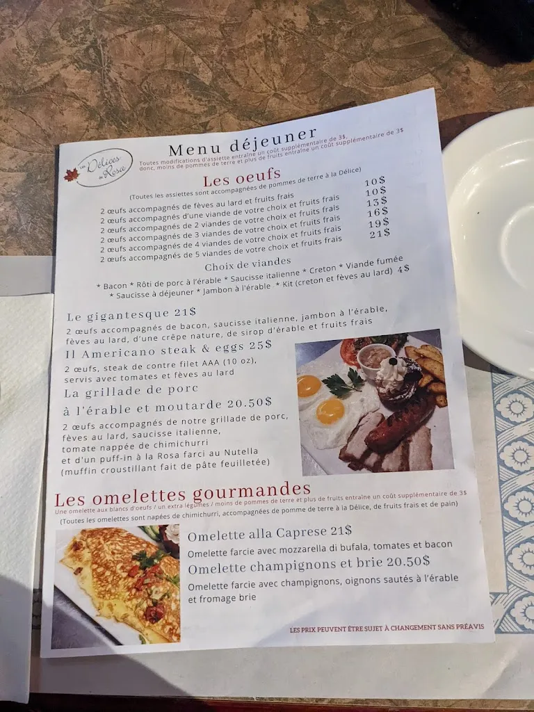 Menu_Les Délices De Rosa_Saint-Lin-Laurentides_image_old_3