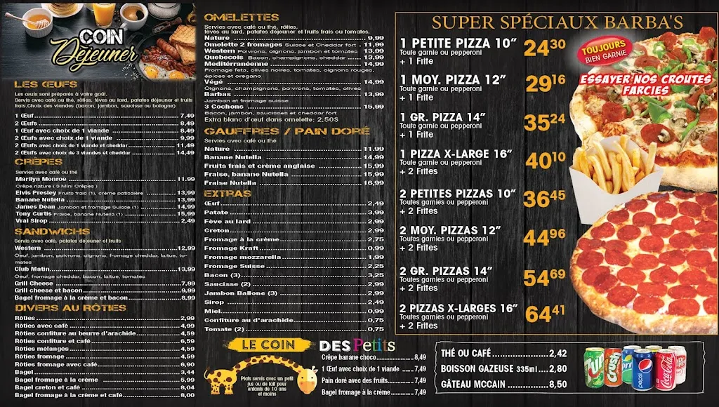 Menu_Pizza Barba's_Saint-Lin-Laurentides_image_old_2