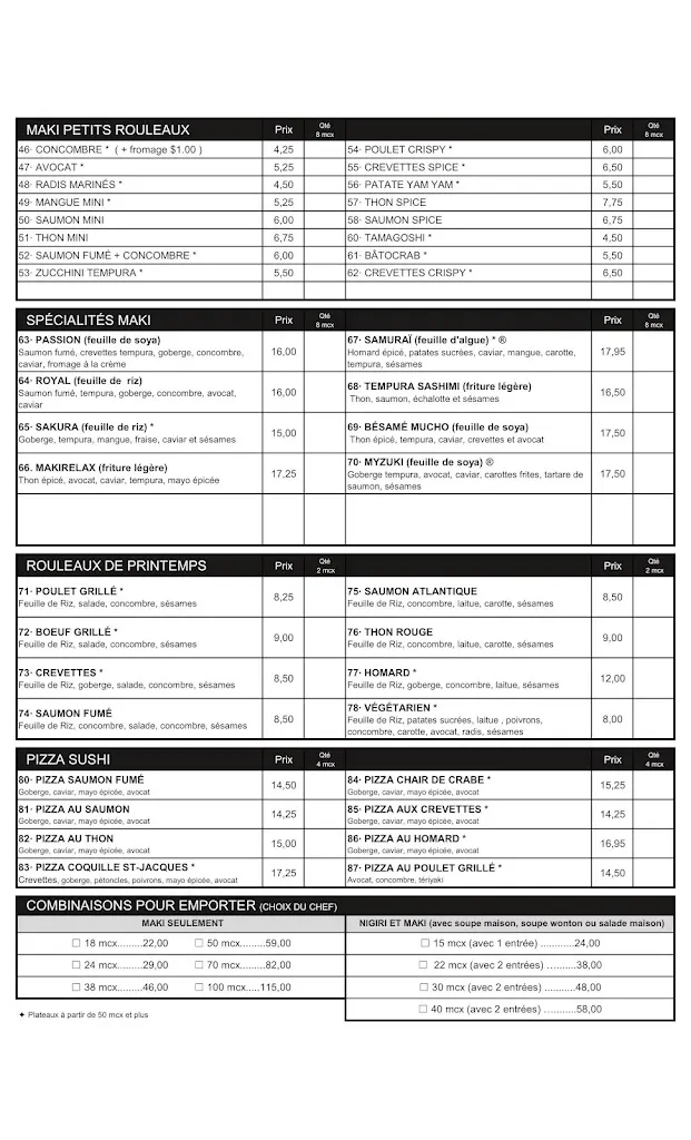 Menu_Chez Meiko St-Lin_Saint-Lin-Laurentides_image_old_3