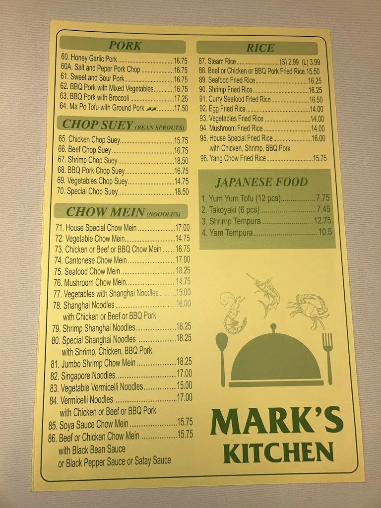 Menu_Mark's kitchen_Ponoka_image_old_2
