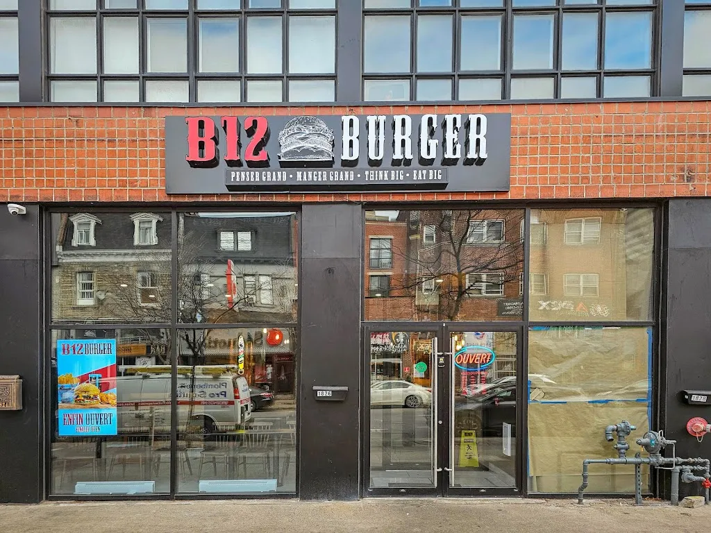 B12 Burger St Catherine Ouest ristorante a Sainte-Catherine