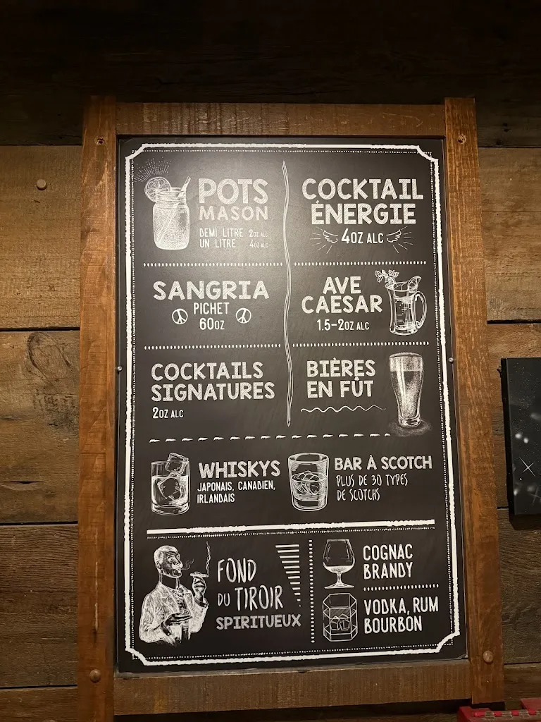 Menu_La Belle & La Boeuf - Burger Bar - Montréal - Sainte-Catherine O_Sainte-Catherine_image_old_1