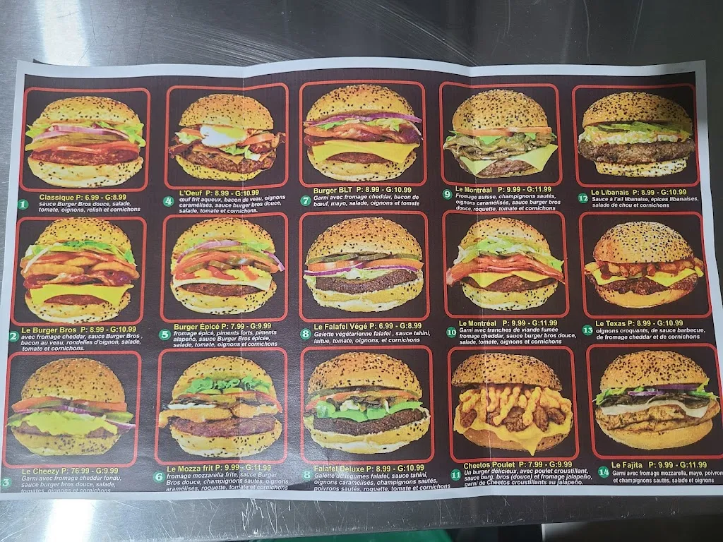 Menu_Burger Bros (Ste-Cath)_Sainte-Catherine_image_old_1