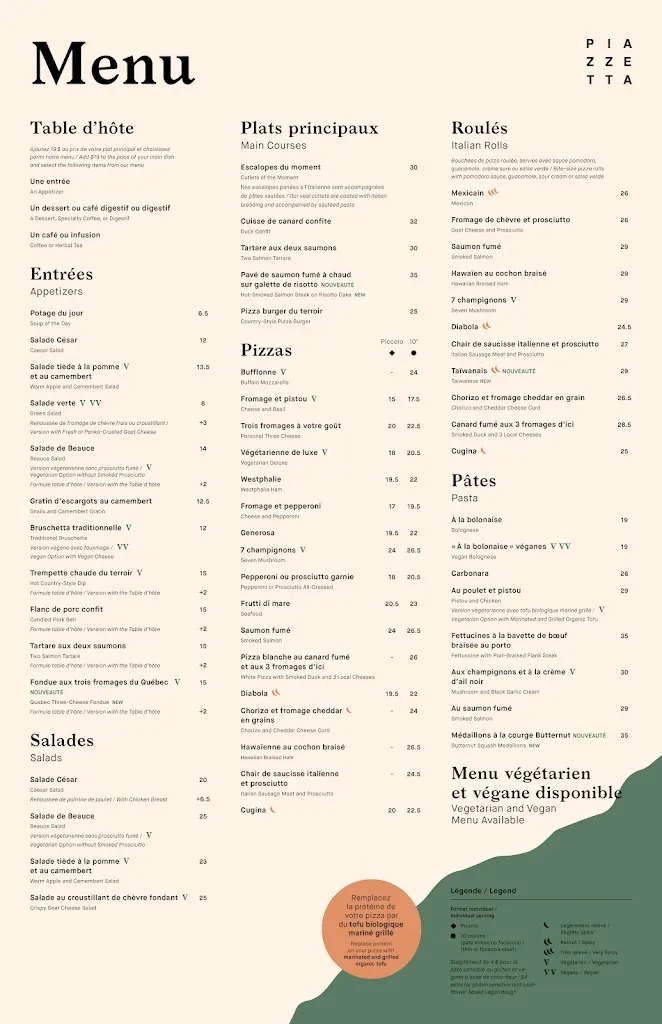 Menu_Restaurant La Piazzetta Sainte-Catherine_Sainte-Catherine_image_old_3