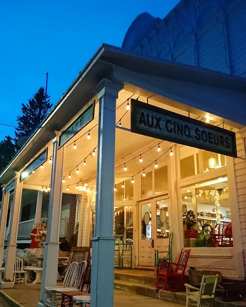Café Aux Cinq Soeurs restaurante en Sainte-Thècle