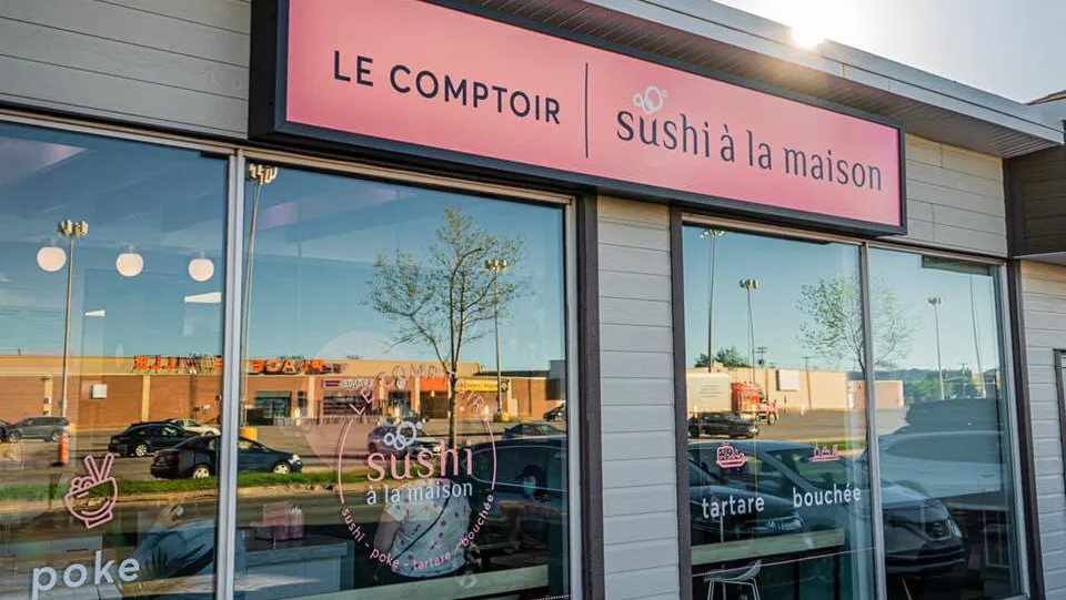 Comptoir sushi à la maison Sept-Îles restaurante en Sept-Îles