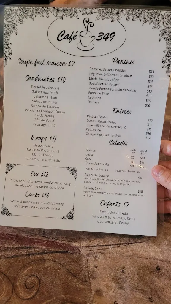 Menu_Café 349_Shawville_image_old_1