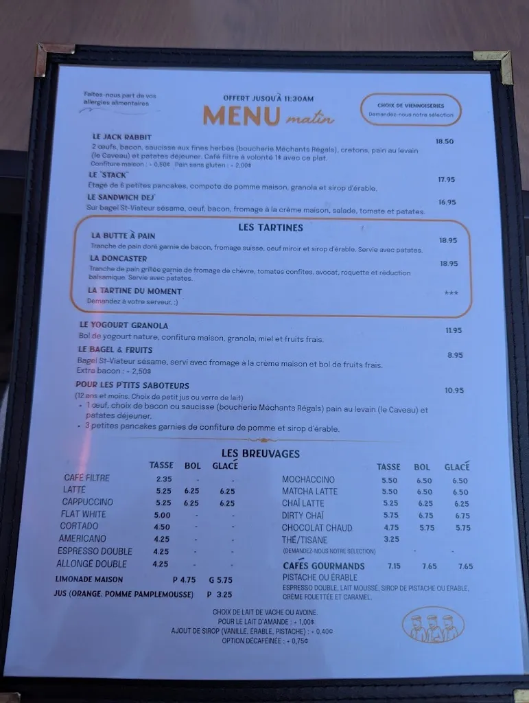 Menu_Les Saboteurs_Val-David_image_old_2