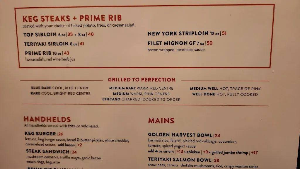 Menu_The Keg Steakhouse + Bar - Place Ville Marie_Ville-Marie_image_old_3