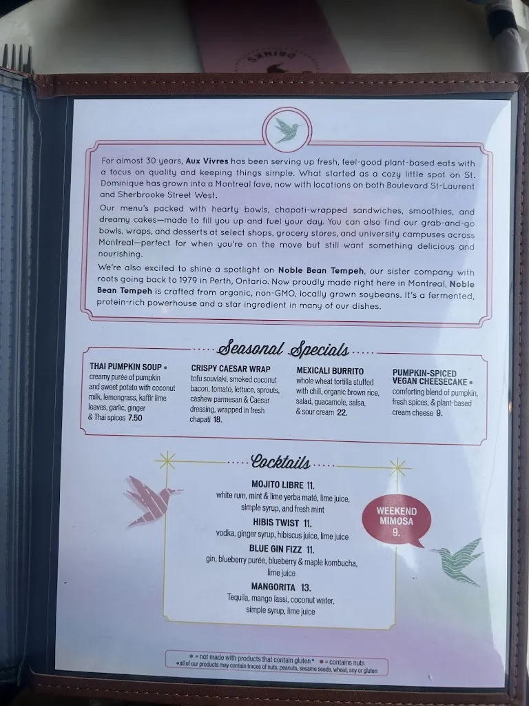 Menu_Aux Vivres Westmount_Westmount_image_old_2
