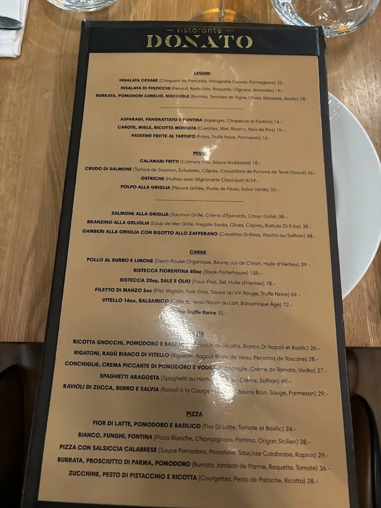 Menu_Ristorante Donato_Westmount_image_old_2