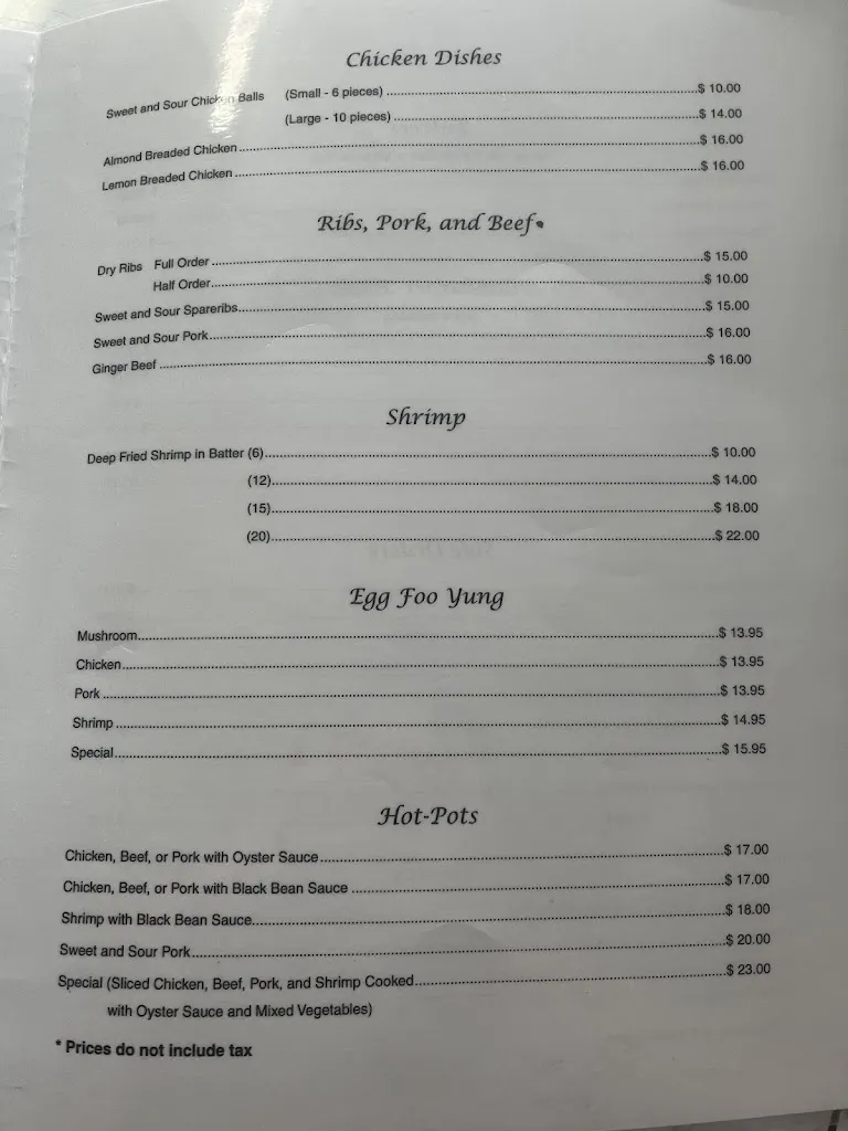 Menu_Momma's Kitchen_La Ronge_image_old_3