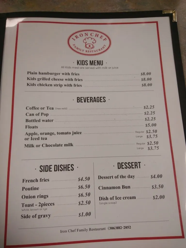 Menu_Iron Chef Family Restaurant_Rosetown_image_old_1