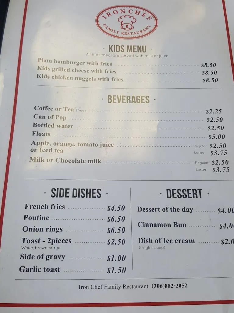 Menu_Iron Chef Family Restaurant_Rosetown_image_old_2