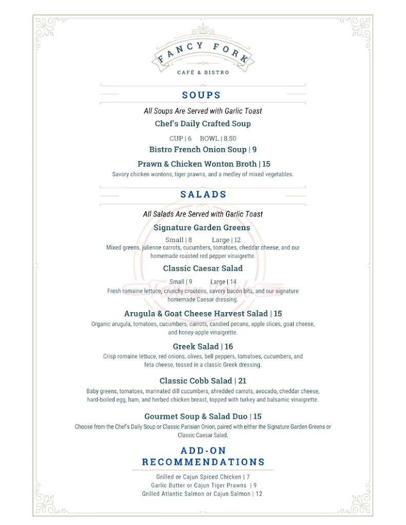 Menu_Fancy Fork café & Bistro_Regina_image_old_3