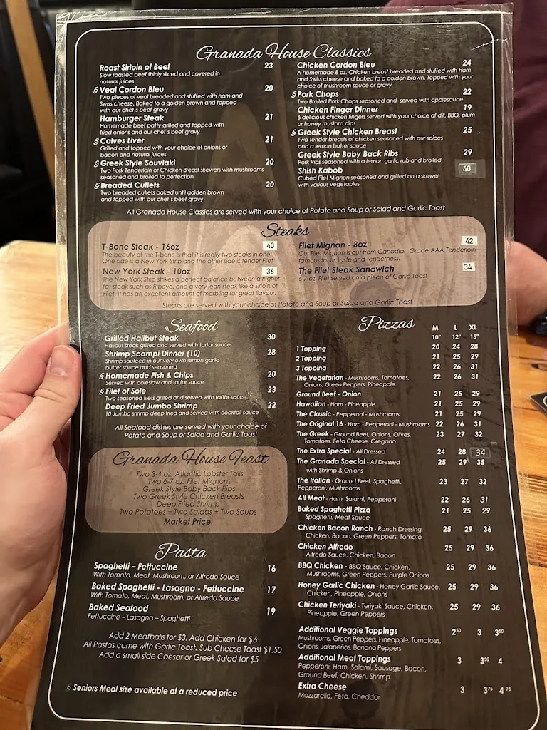 Menu_Granada House_Saskatoon_image_old_1