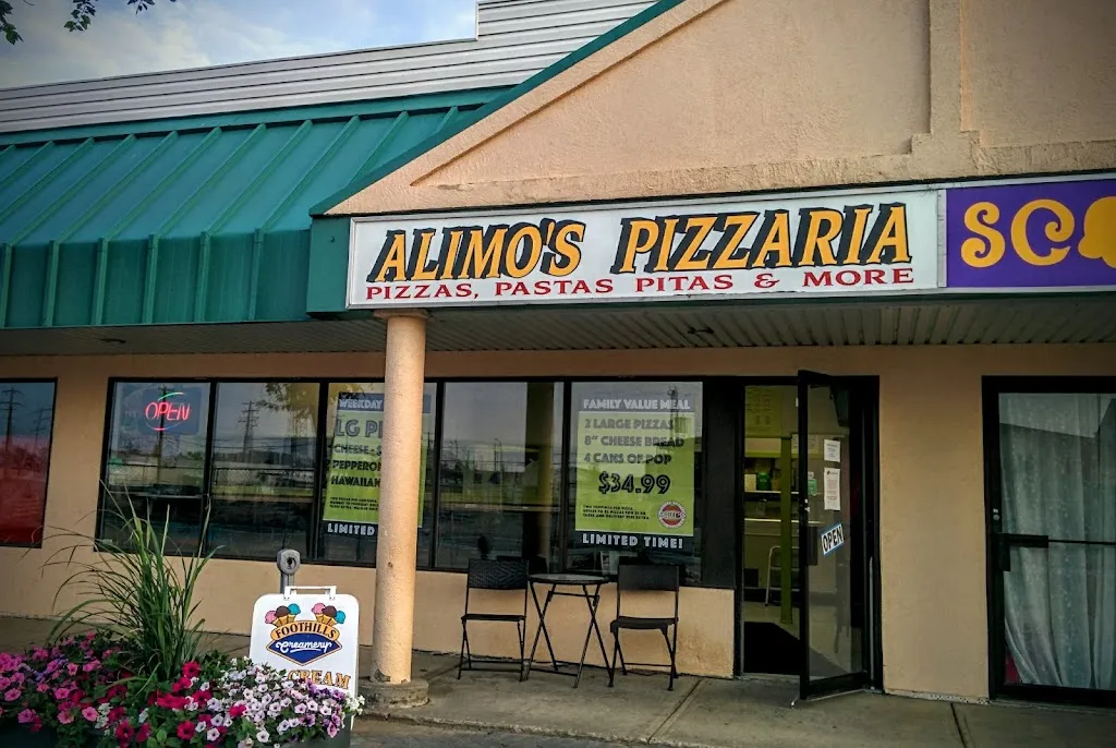 Alimo's Pizzeria restaurante en Slave Lake