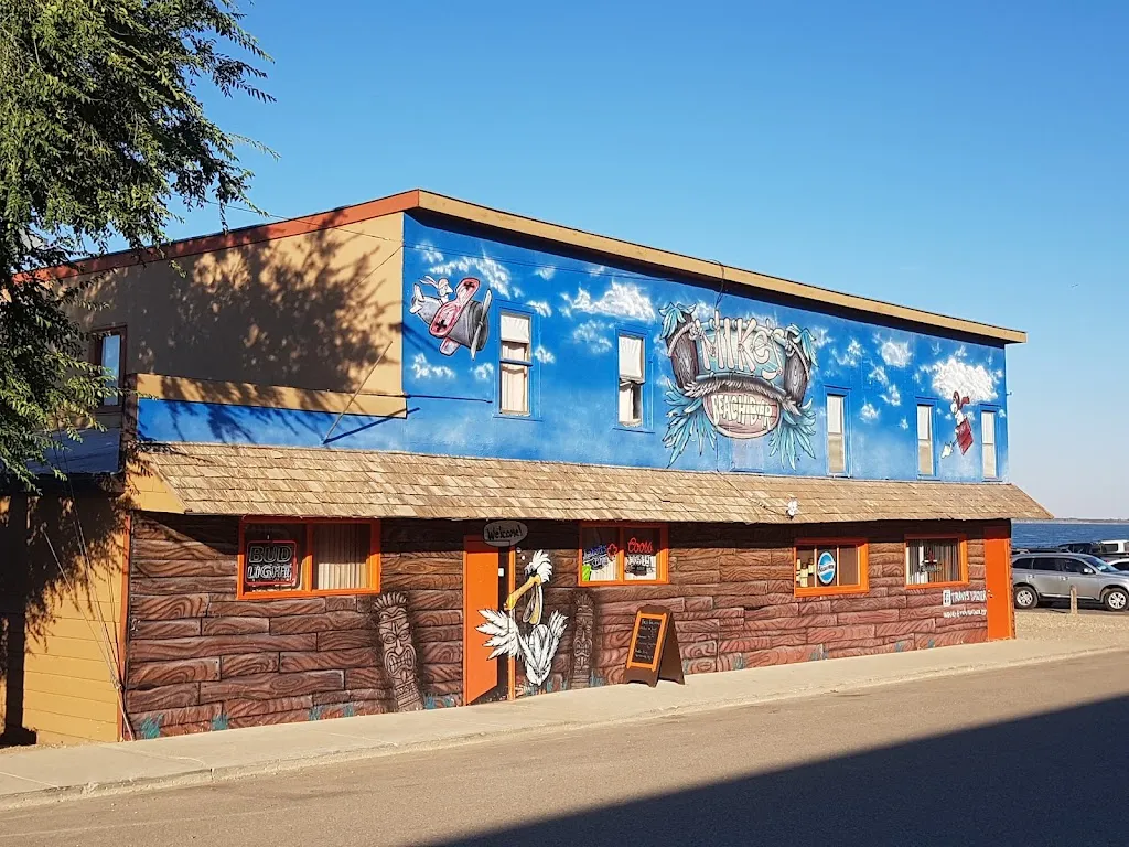 Mike's Beach Bar restaurante en Watrous