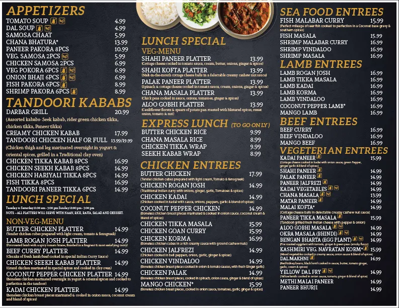 Menu_Darbar Restaurant Warman_Warman_image_old_1