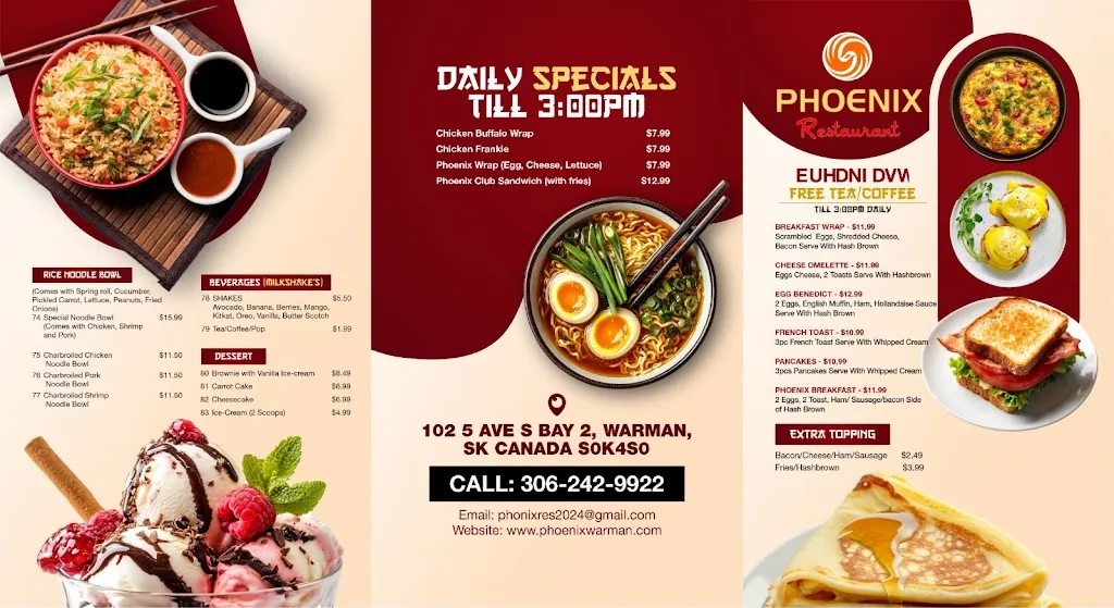 Menu_Phoenix Restaurant_Warman_image_old_2