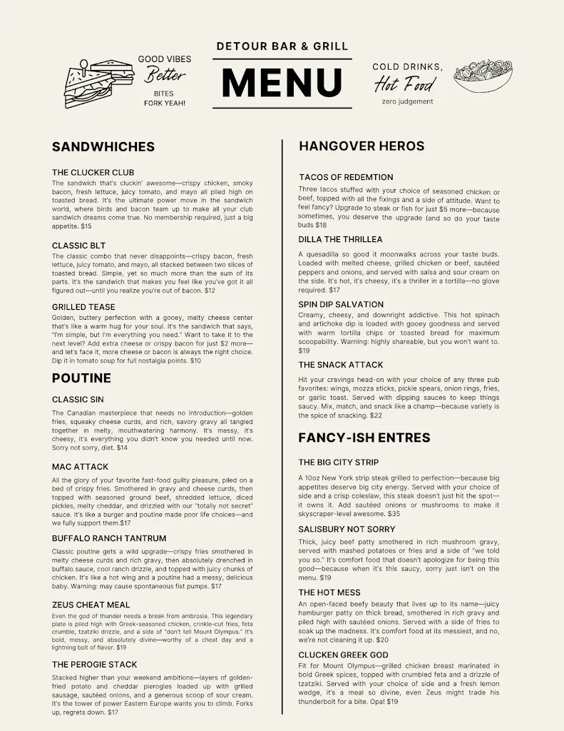Menu_Detour Bar & Grill_Weyburn_image_old_3