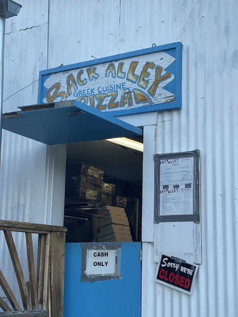Back Alley Pizza restaurante en Dawson City