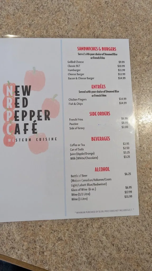 Menu_New Red Pepper Cafe_Stony Plain_image_old_3