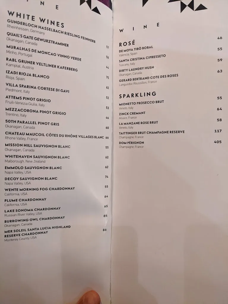 Menu_XIX Nineteen_St. Albert_image_old_3