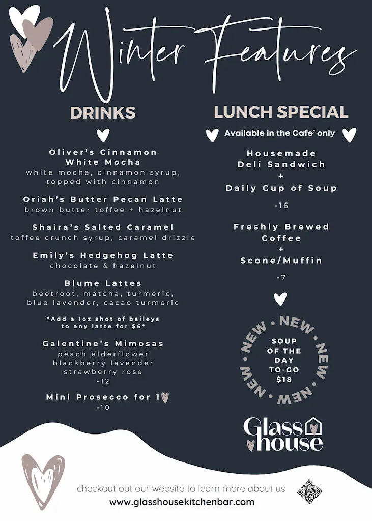 Menu_Glasshouse Kitchen|Bar_St. Albert_image_old_1