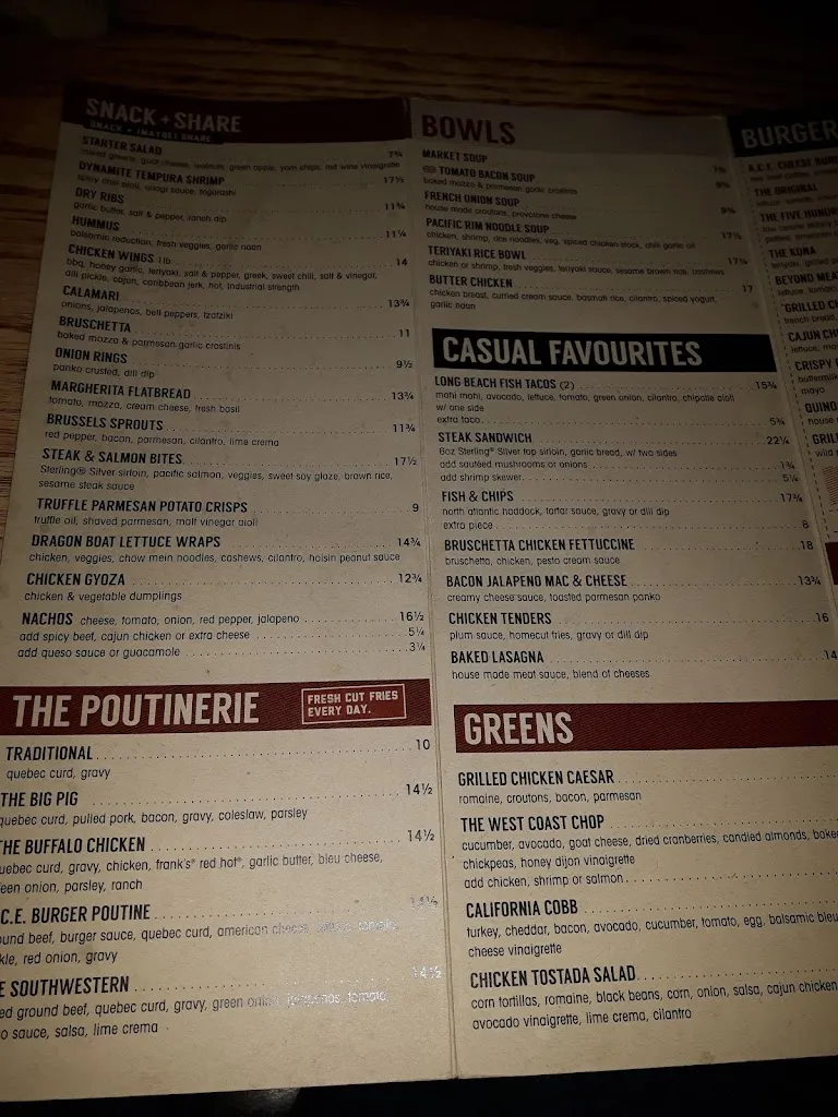 Menu_Original Joe's_Strathmore_image_old_1