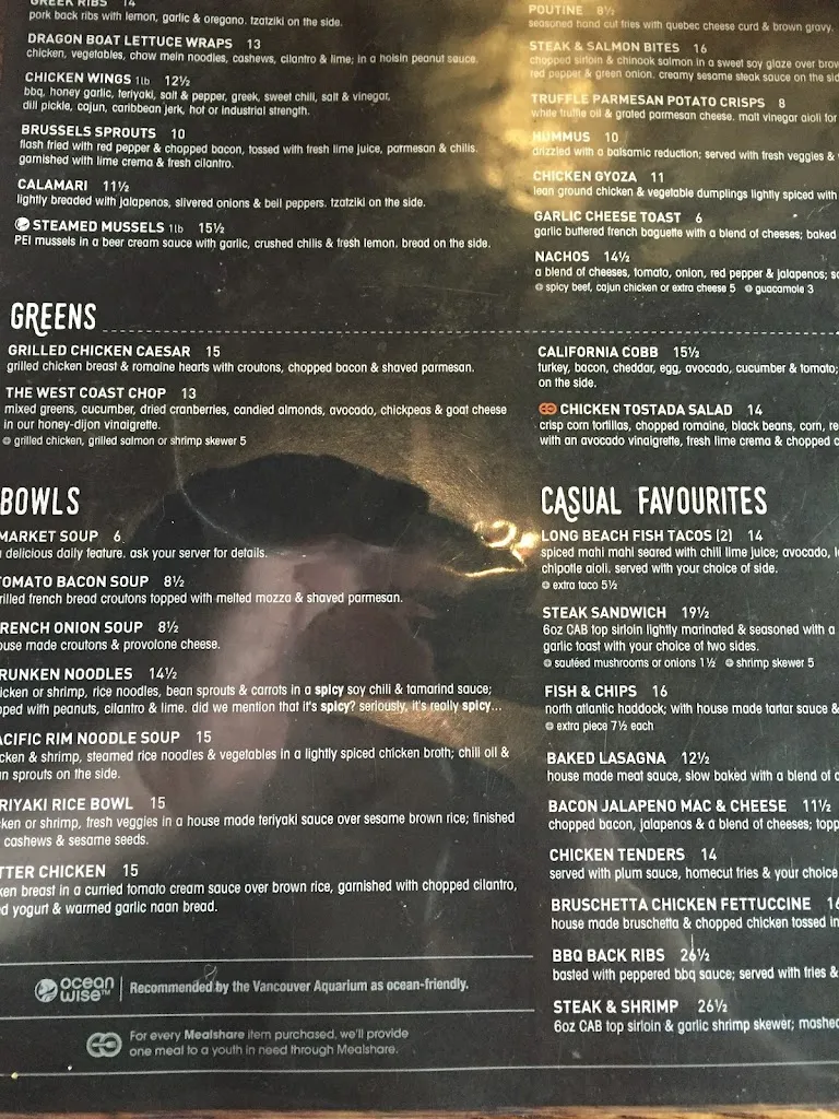 Menu_Original Joe's_Strathmore_image_old_2