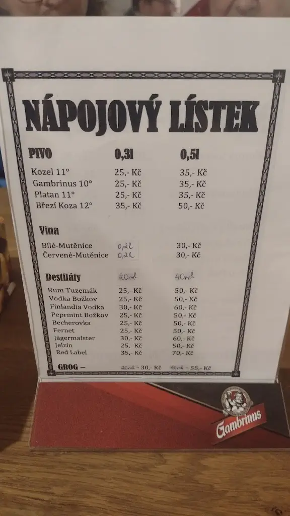 Menu_Hospoda na Zámečku_Bavorov_image_3