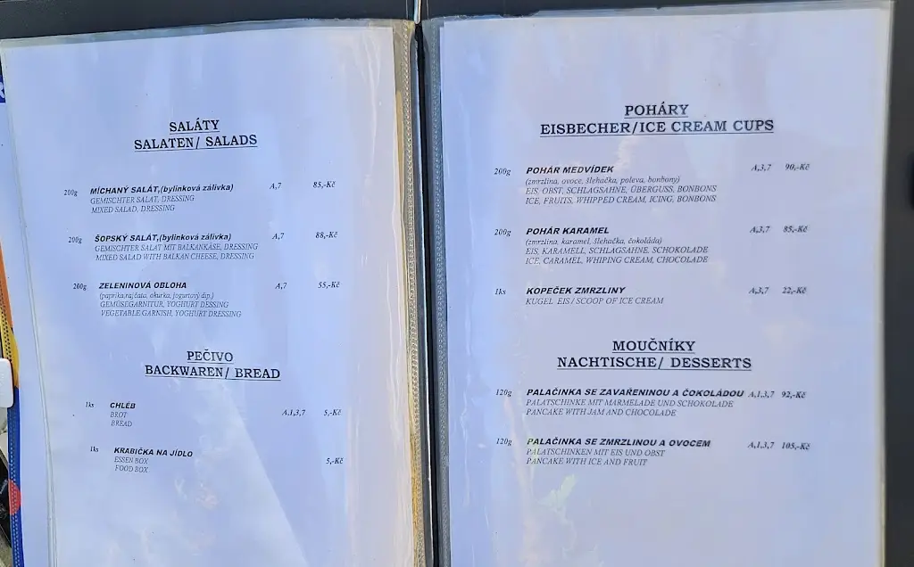 Menu_Restaurace Na Rybníčku Třeboň_Třeboň_image_3