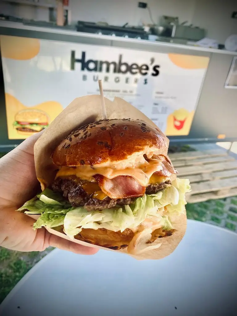 Hambees Burgers restaurant in Třeboň