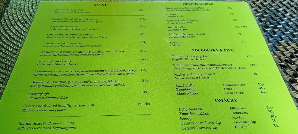 Menu_Restaurace U Vodníka_Třeboň_image_3