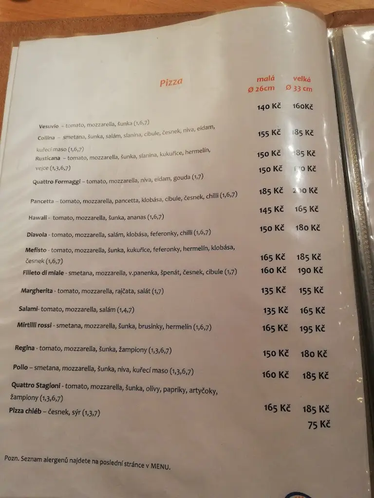 Menu_TOP-SPIN pizza restaurant_Třeboň_image_3