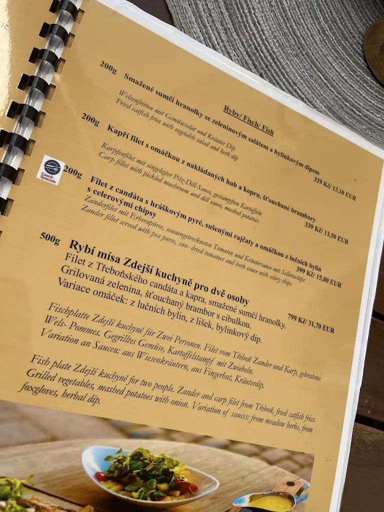 Menu_Restaurace Zdejší kuchyně_Třeboň_image_2