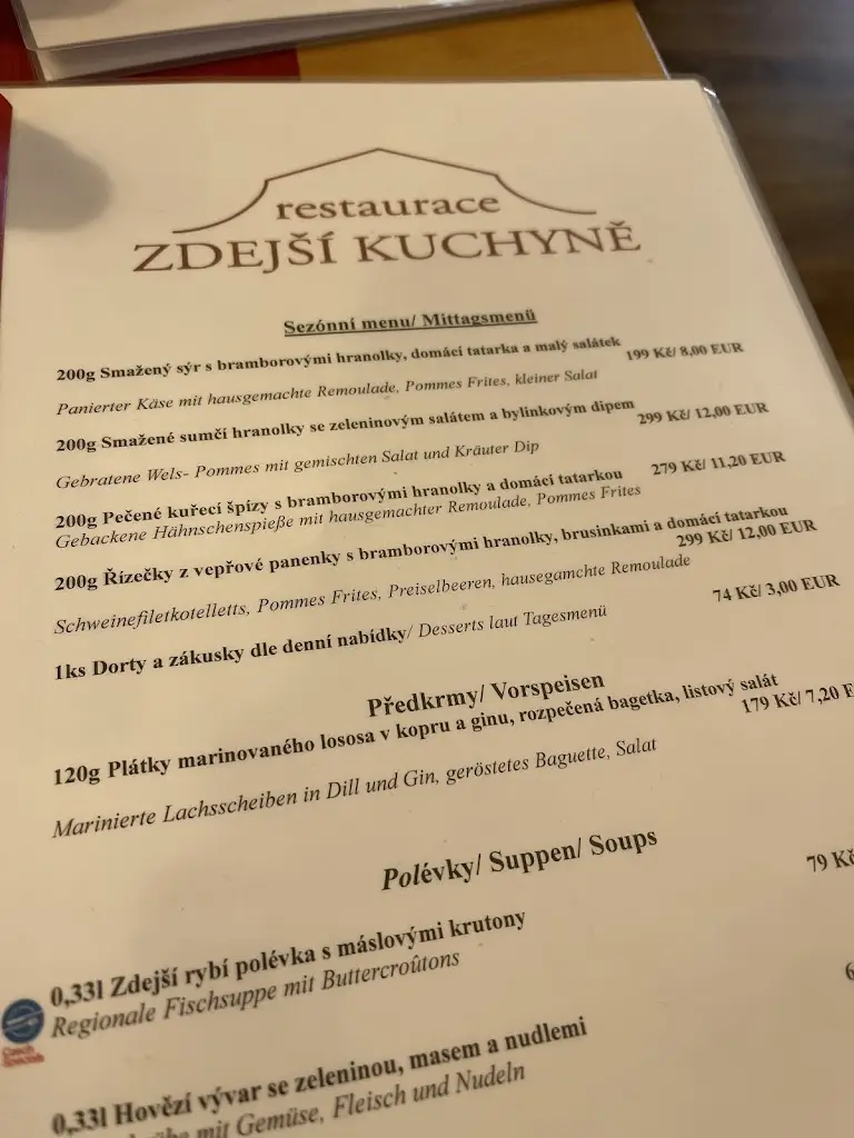 Menu_Restaurace Zdejší kuchyně_Třeboň_image_4