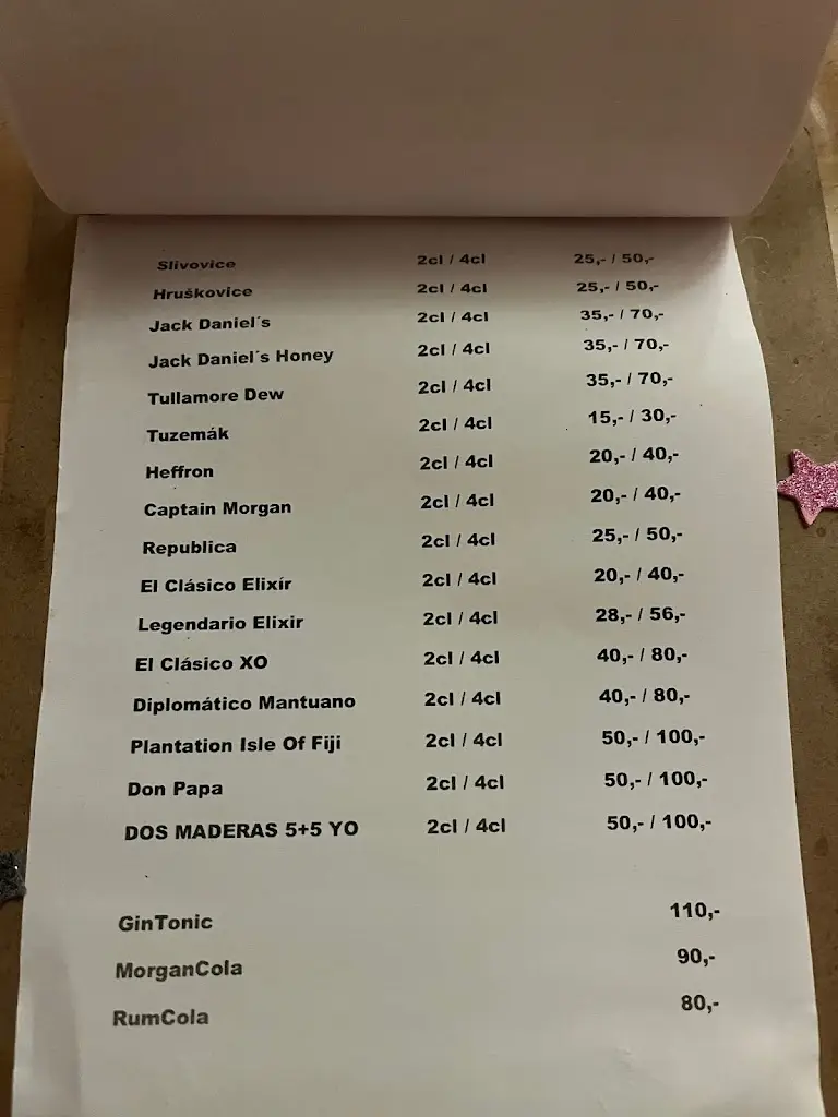 Menu_Restaurace U kostela_Vacov_immagine_2