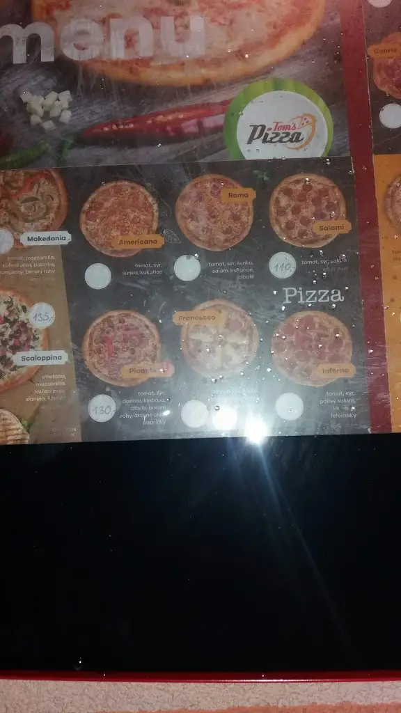 Menu_Pizzerie Velešín_Velešín_image_1