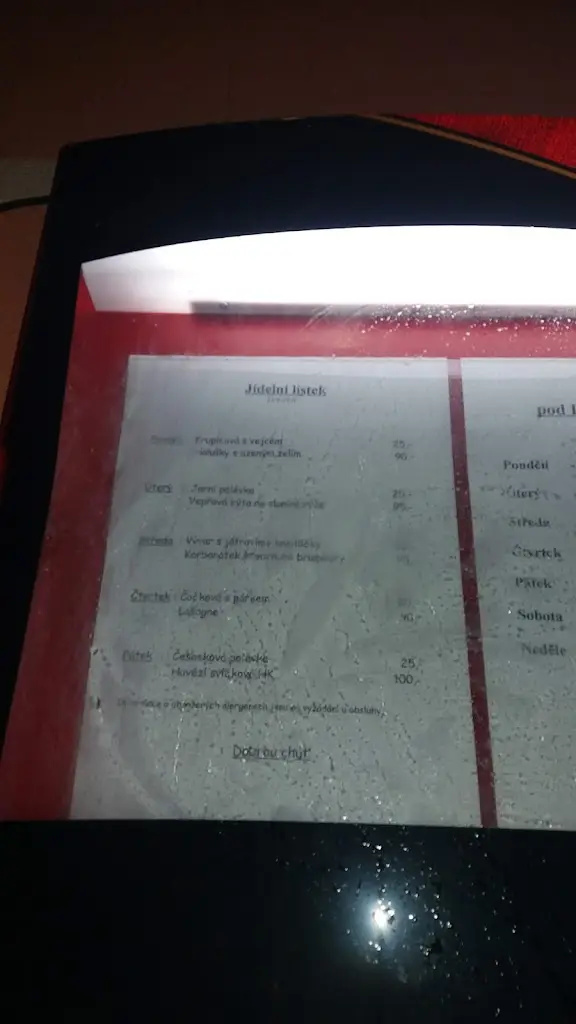 Menu_Pizzerie Velešín_Velešín_image_4