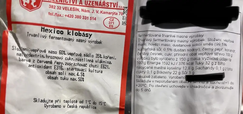 Jirka A._Foitl řeznictví a uzenářství v.o.s._Velešín_review