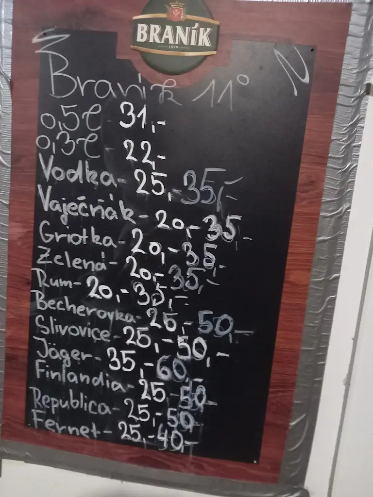 Menu_Občerstvení u Bejčků_Veselí nad Lužnicí_image_1