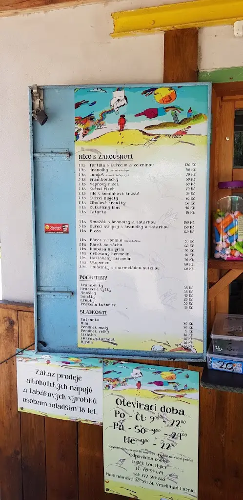 Menu_Veselské pískovny - Občerstvení na pískovně_Veselí nad Lužnicí_image_1