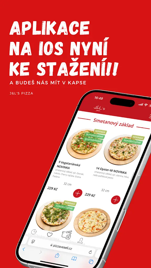 Menu_J&L’s pizza_Veselí nad Lužnicí_image_2